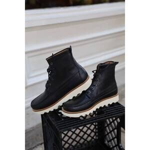 NEW SESA FOOTWEAR men's preston boot in licorice